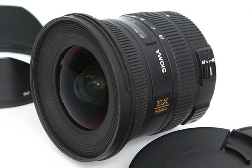 Sigma 20mm ex dc - 10-20mm, f3.5