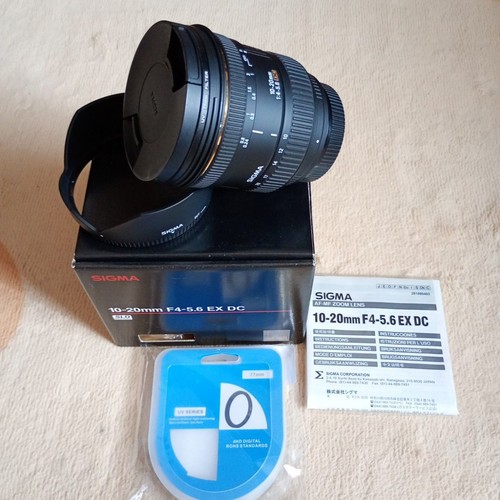 Sigma 20mm 5 - ex, 10-20mm